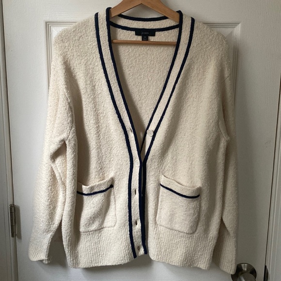 J. Crew Sweaters - J Crew Varsity Cardigan